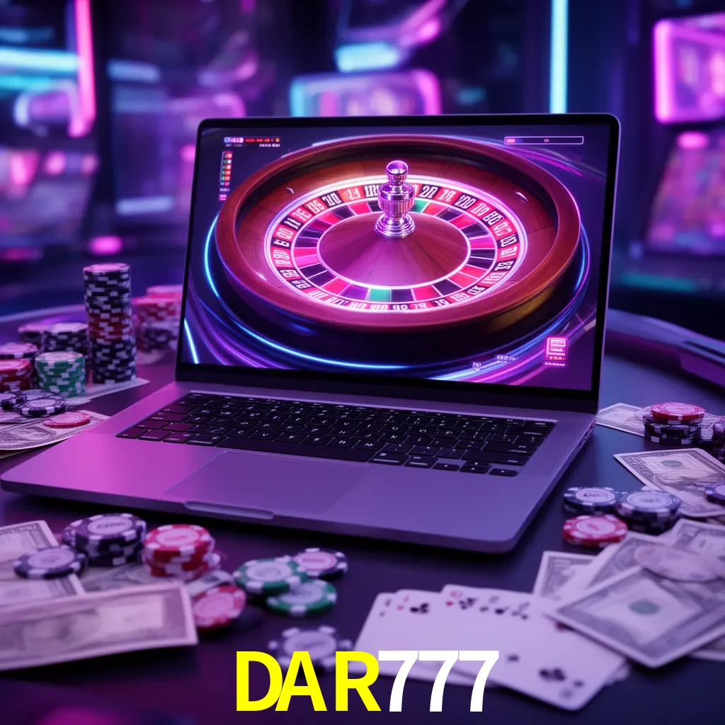 Centro móvil DAR777 con casino, cajero, bonos, app y acceso de cuenta para México